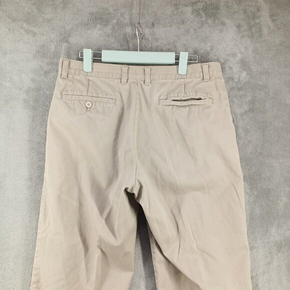 GREAT NORTHWEST Khaki Pants 4-Pocket Solid Tan W:33 L: 32 - Picture 9 of 11